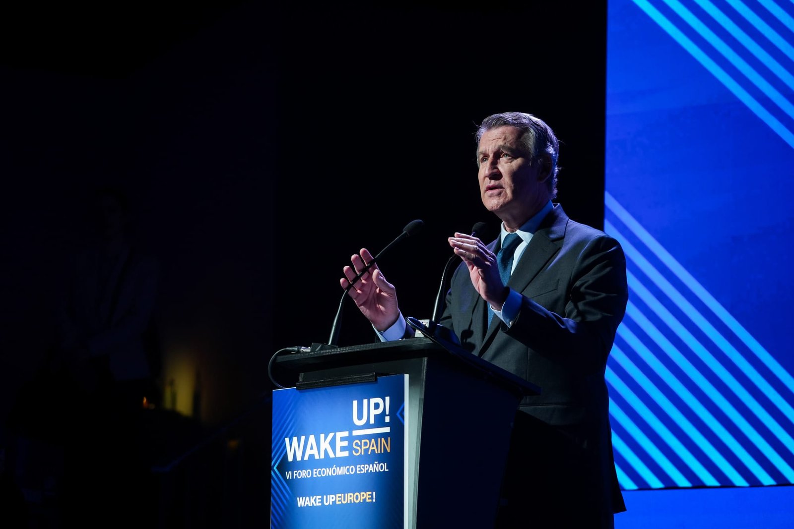 The ills Hungary were suffering are the same as in Spain -Alberto Feijóo PP Leader Alberto Feijóo speaking at Wake up Spain
