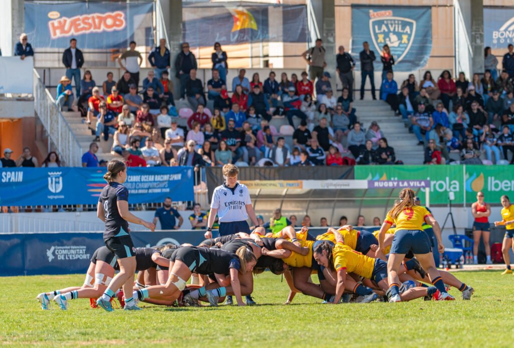 Spain´s Women win first of three dominant victories in REC2026 Photo: Javier Alonso Mesonero, used with permission of FERugby