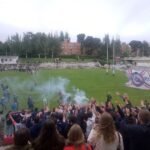 Liceo Frances President "The only option we have is to keep investing in the kids" Liceo Frances celebrate a quarter final win versus Cisneros