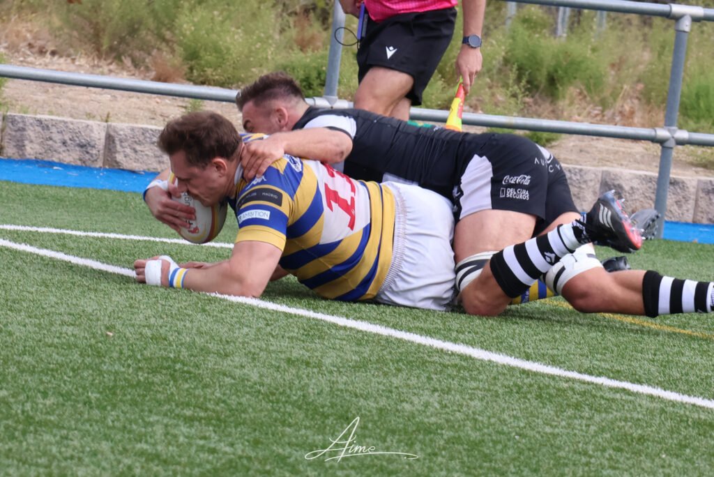 CRC Pozuelo Rugby battle versus El Salvador in Round 3 of DDH